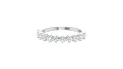 Graduating Round Alternating Crown Band
