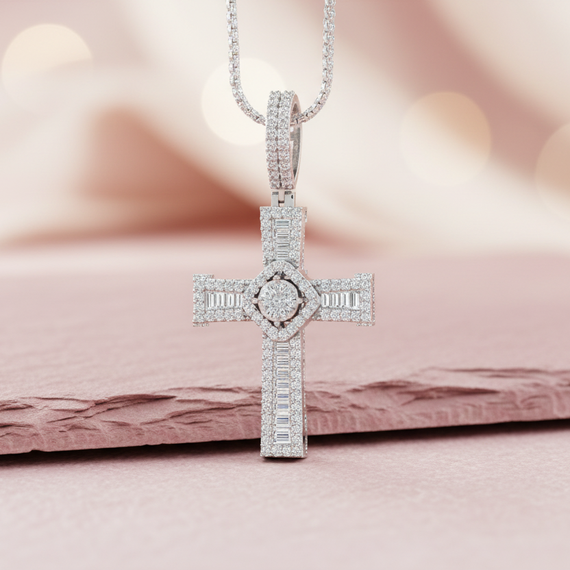 Contemporary Mixed-Cut Cross Brilliance Diamond