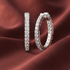 2.00 ctw Inside Out - Oval Shape Lab Diamond