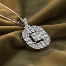 Load image into Gallery viewer, Baguette Cluster Oval Shape Diamond Radiance