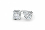 Two-Stone Side-by-Side Solitaire Diamond