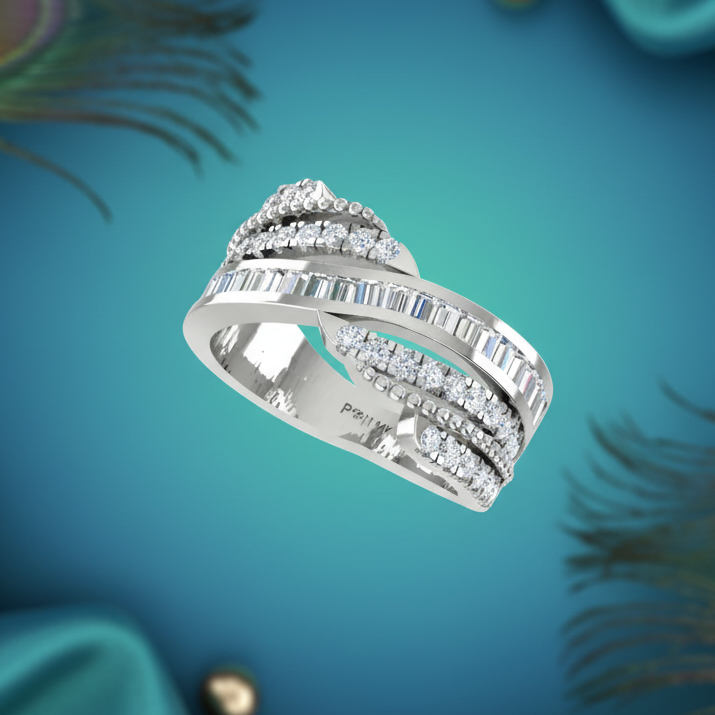Full Coverage Opulent Surface Diamond Encrusted