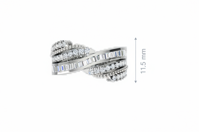Full Coverage Opulent Surface Diamond Encrusted