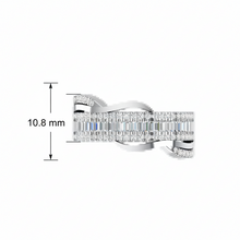 Load image into Gallery viewer, Full Baguette Opulent Surface Diamond Encrusted