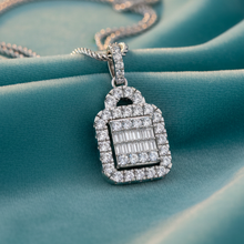 Load image into Gallery viewer, Linear Baguette Deco Diamond Glow