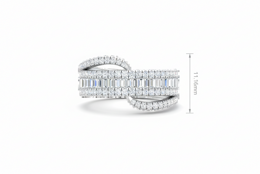 Luxurious Breathtaking Micro Diamond Scatter