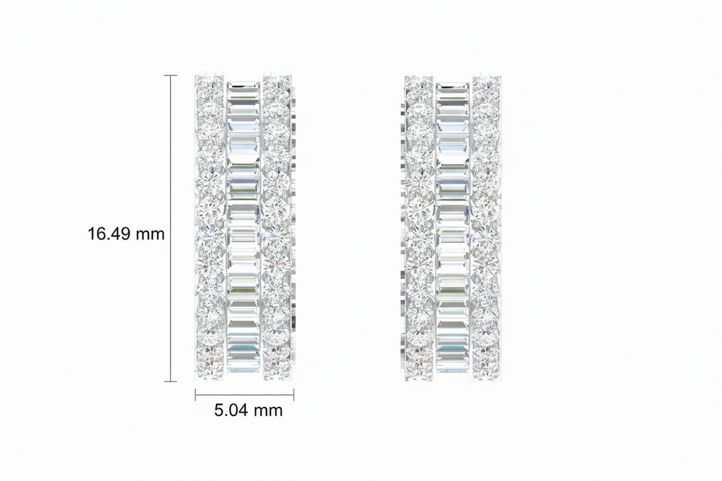 Baguette Reverse Diamond Opulence