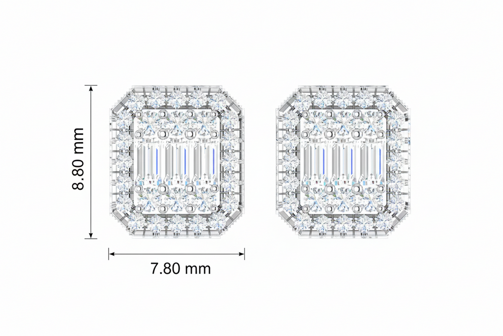 Baguette Illusion Diamond Opulence