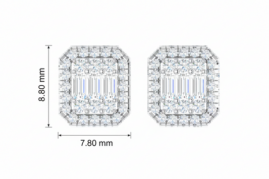 Baguette Illusion Diamond Opulence