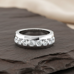 Seven Stone One Half Carat Diamond
