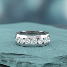 Load image into Gallery viewer, Seven Stone Approx One Carat Diamond