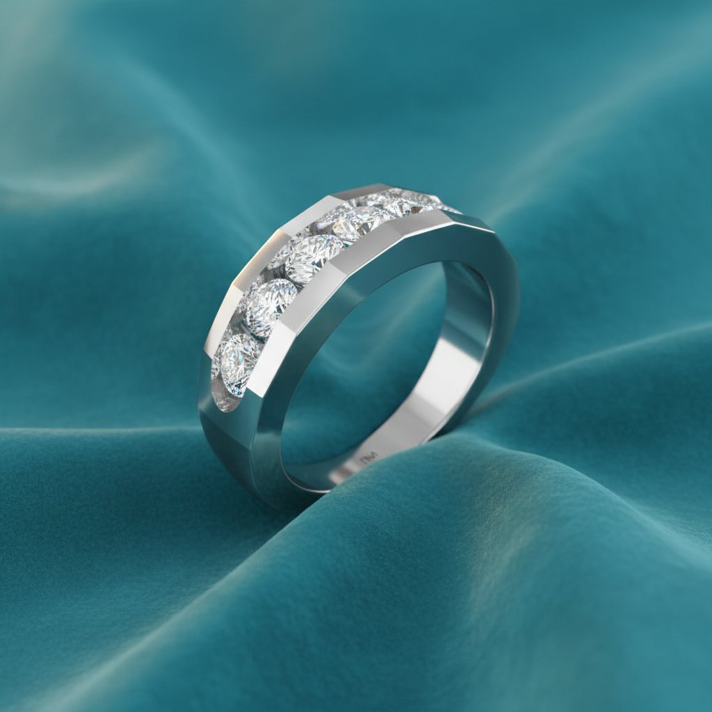 Seven Stone Approx One Carat Diamond