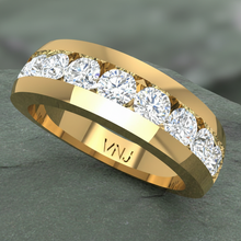 Load image into Gallery viewer, Nine Stone Approx One Half Carat Diamond