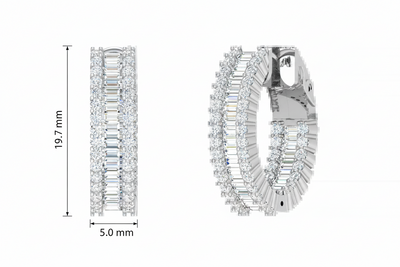 Baguette Round Diamond Radiance