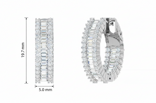 Baguette Round Diamond Radiance
