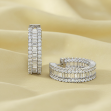 Load image into Gallery viewer, Baguette Round Diamond Radiance