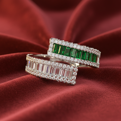 Dual-Band Emerald and Diamond