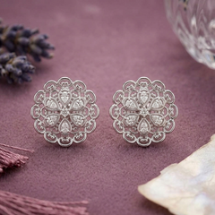 Antique Floral Heritage Diamond Opulence