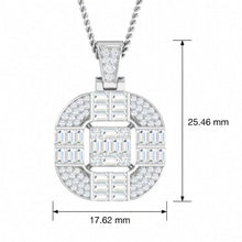 Load image into Gallery viewer, Baguette Cluster Oval Shape Diamond Radiance