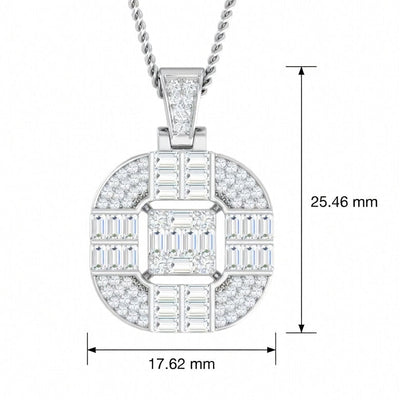 Baguette Cluster Oval Shape Diamond Radiance