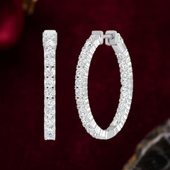 2.00 ctw Inside Out - Oval Shape Lab Diamond