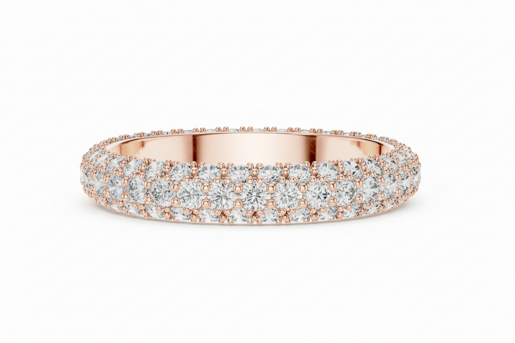Cutwork Lattice Diamond Grandeur