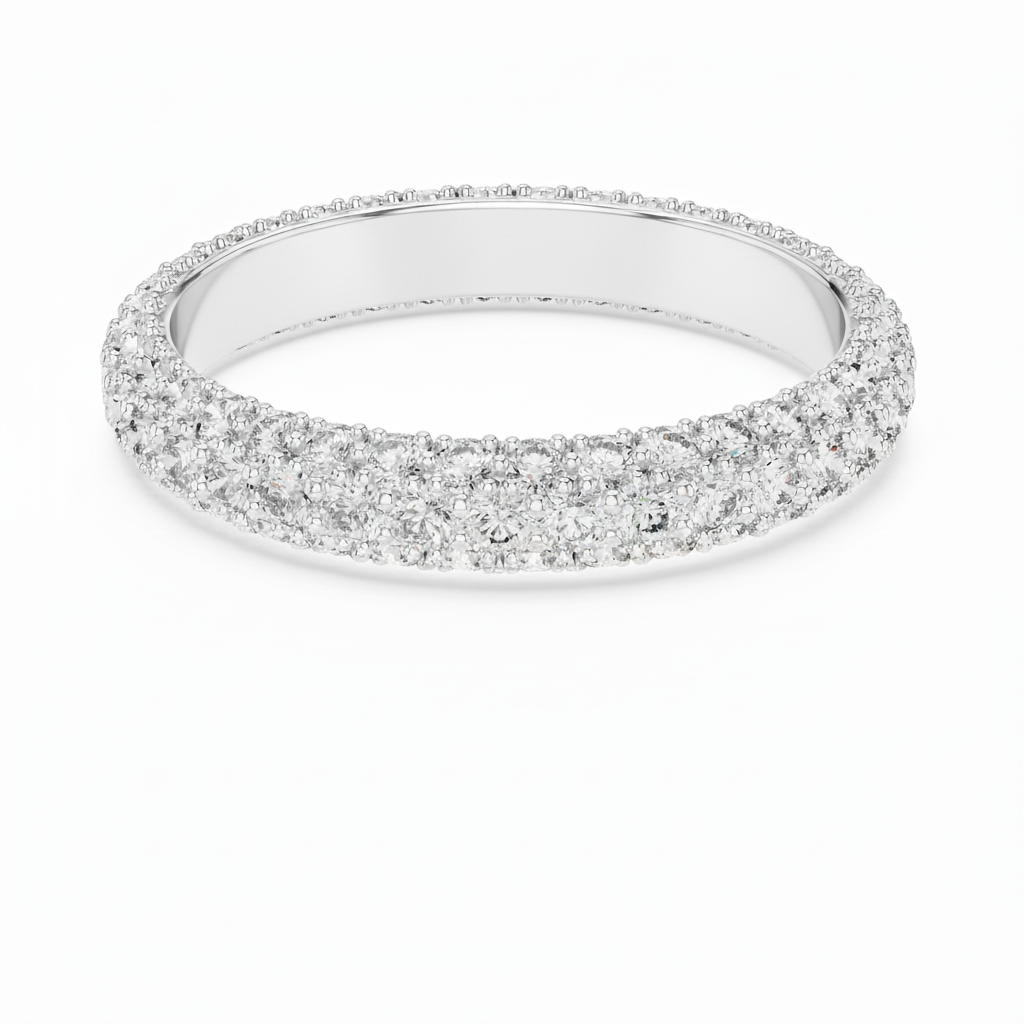 Cutwork Lattice Diamond Grandeur