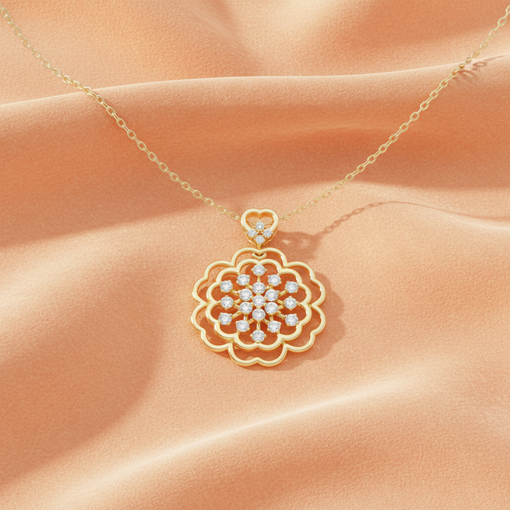 Lotus Mandala Constellation Diamond
