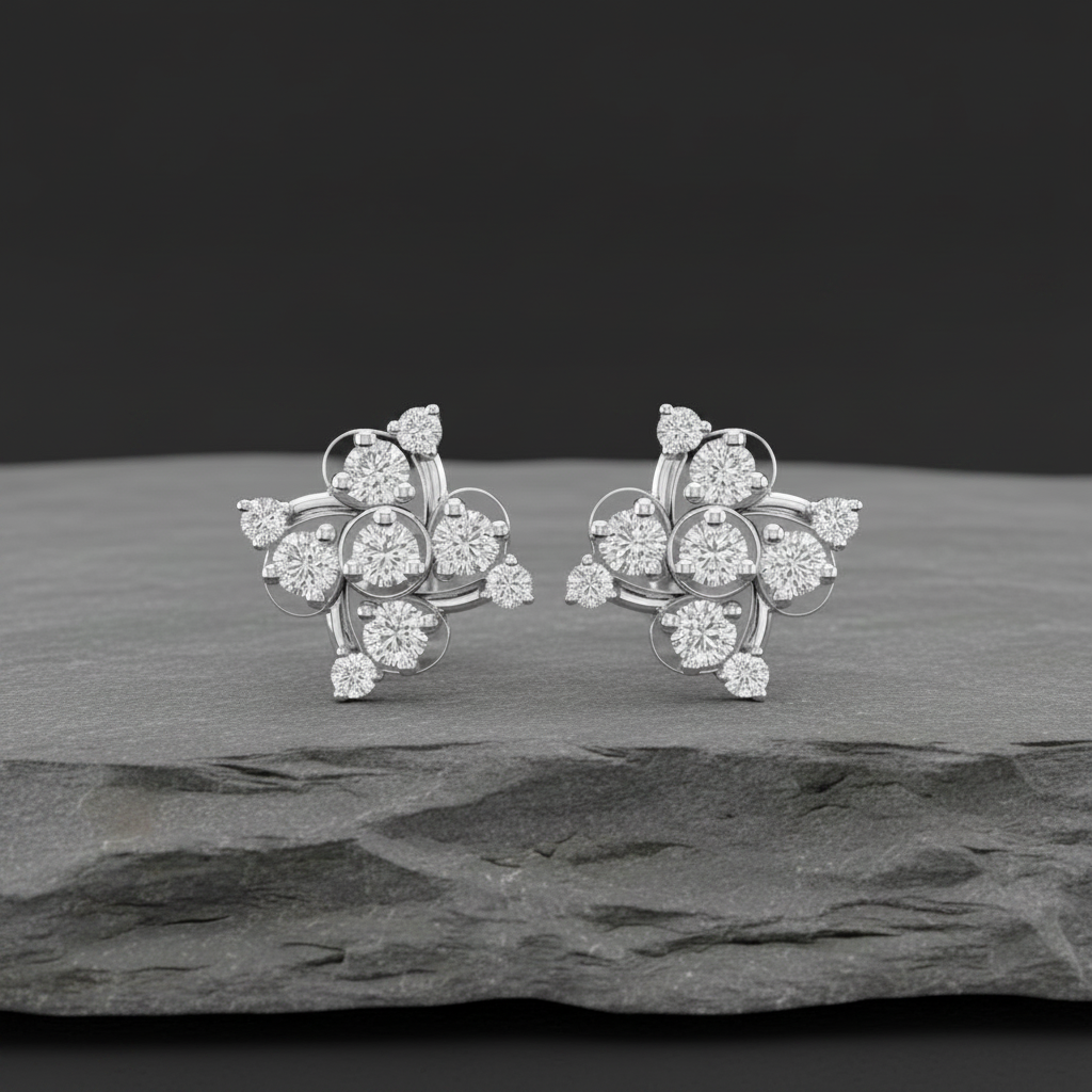 Spiral Form Scatter Diamond