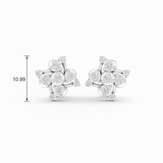 Spiral Form Scatter Diamond