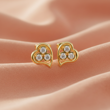 Load image into Gallery viewer, Open-Frame Sculpted Heart Diamond