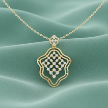 Load image into Gallery viewer, Geometric Wavy Border Diamond