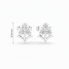 Single Petal Upright Bloom Diamond Radiance