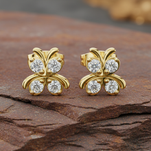 Load image into Gallery viewer, Four-Lobe Butterfly Clover Wing Diamond Luminary