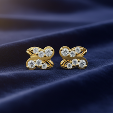 Load image into Gallery viewer, Ribbon Loop Infinity Bow Knot Diamond Celestial