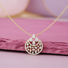 Minimalist Arc Cluster Timeless Shimmer Collection Diamond