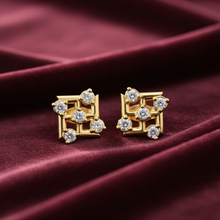 Load image into Gallery viewer, Divine Geometry Swastik Single Bloom Diamond