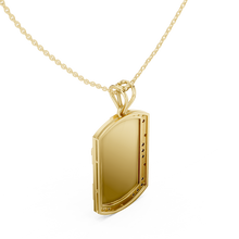 Load image into Gallery viewer, Diamond Cross Dog Tag