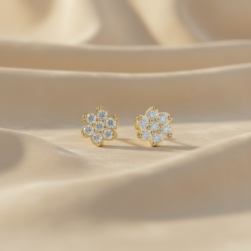 Scalloped Flora Diamond Constellation