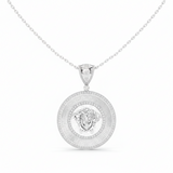 Versace Style Medusa Head Diamond
