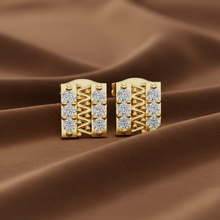 Load image into Gallery viewer, Rectangular Zigzag Full-Cover Diamond Radiance