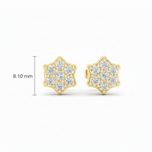 Load image into Gallery viewer, Hexagon Diamond Cluster