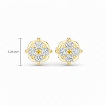 Load image into Gallery viewer, Circular Diamond Cluster