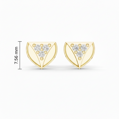 Triangular Cluster Diamond Radiance