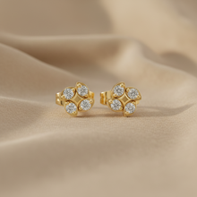 Load image into Gallery viewer, Lucky Leaf Sparkle Diamond Cluster