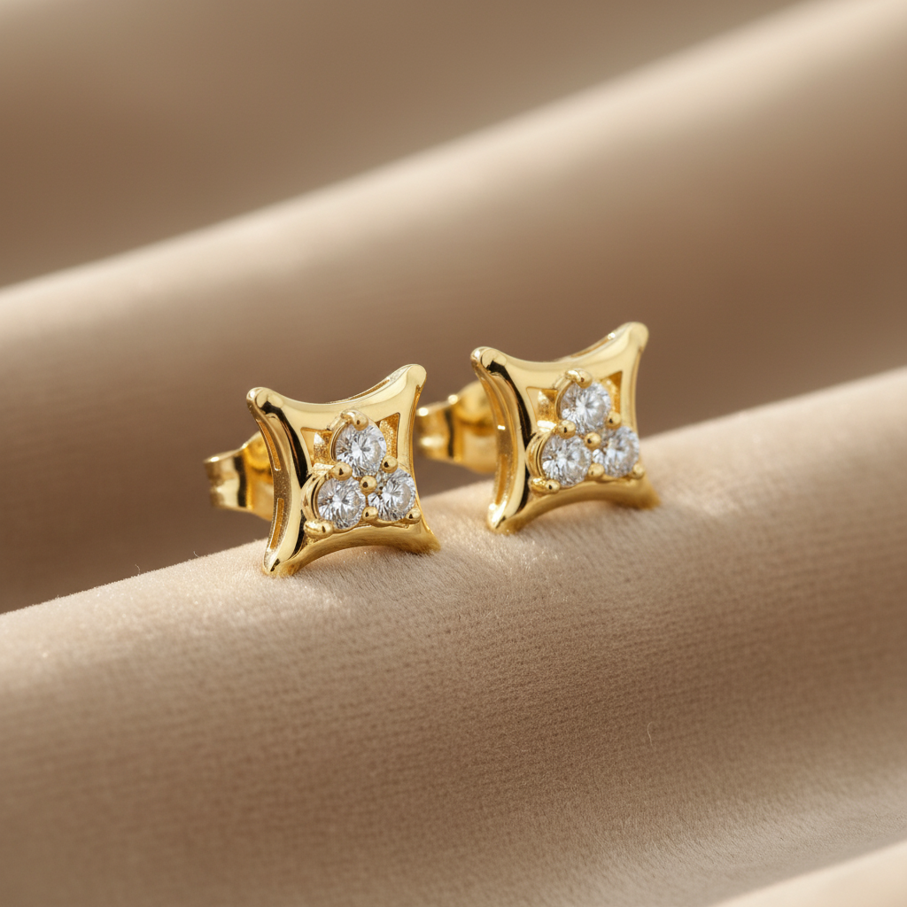 Royal Square Bloom Regal Facet Sparkle Diamond