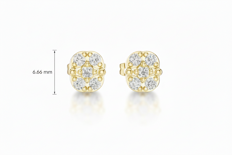 Circular Orbit Halo Radiance Diamond