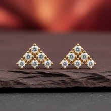 Load image into Gallery viewer, Minimalist Pyramid Tiered Apex Radiance Diamond