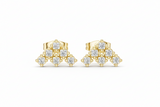 Minimalist Pyramid Tiered Apex Radiance Diamond