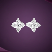 Load image into Gallery viewer, Beaded Four-Cluster Diamond